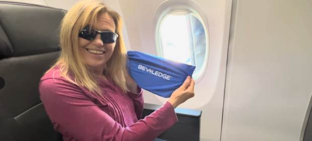 Travel Product of the Month:  BevLedge Airplane Window Organization Station